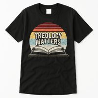 Retro Vintage Theology Matters Reformed Christian Tall T-Shirt