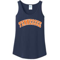 Retro Vintage Tennessee State Souvenir Gift Of Oklahoma Ladies Essential Tank