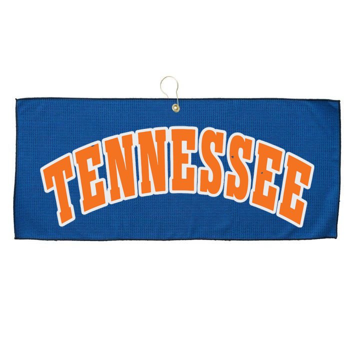 Retro Vintage Tennessee State Souvenir Gift Of Oklahoma Large Microfiber Waffle Golf Towel