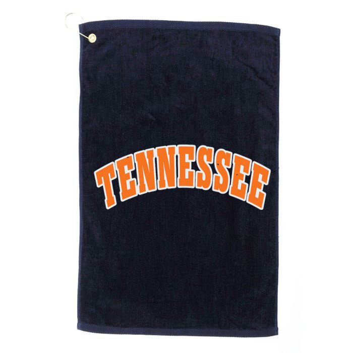 Retro Vintage Tennessee State Souvenir Gift Of Oklahoma Platinum Collection Golf Towel