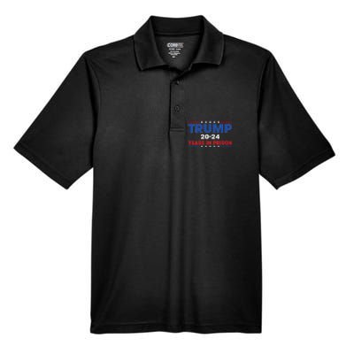 Retro Vintage Trump 2024 Years In Prison Funny Anti Trump Men's Origin Performance Pique Polo