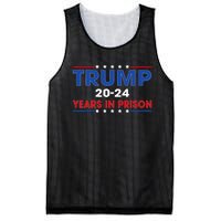 Retro Vintage Trump 2024 Years In Prison Funny Anti Trump Mesh Reversible Basketball Jersey Tank