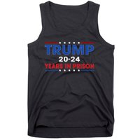 Retro Vintage Trump 2024 Years In Prison Funny Anti Trump Tank Top