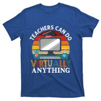 Retro Vintage Teachers Can Do Virtually Anything Cool Gift T-Shirt