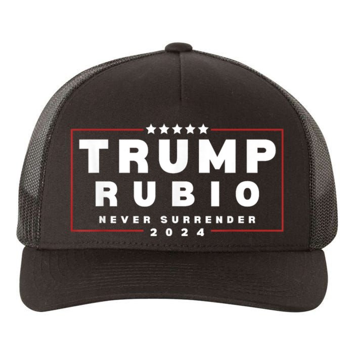 Rubio Vp Trump Vice President Rubio Trump 2024 Yupoong Adult 5-Panel Trucker Hat