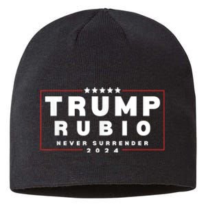 Rubio Vp Trump Vice President Rubio Trump 2024 Sustainable Beanie