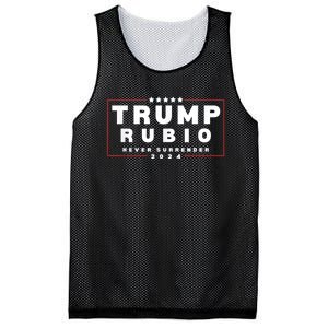 Rubio Vp Trump Vice President Rubio Trump 2024 Mesh Reversible Basketball Jersey Tank