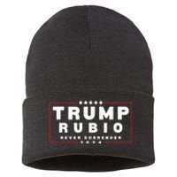 Rubio Vp Trump Vice President Rubio Trump 2024 Sustainable Knit Beanie