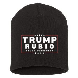 Rubio Vp Trump Vice President Rubio Trump 2024 Short Acrylic Beanie