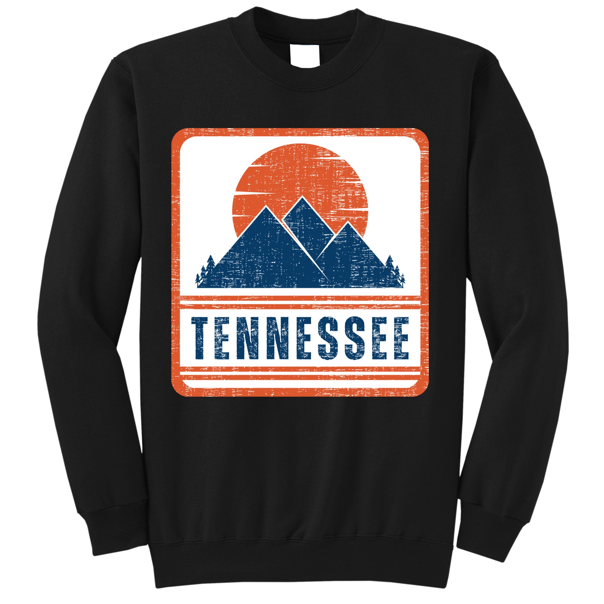 Retro Vintage Tennessee USA Mountain Gift For Men Sweatshirt