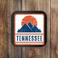 Retro Vintage Tennessee USA Mountain Gift For Men Coaster