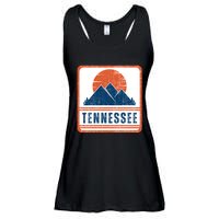 Retro Vintage Tennessee USA Mountain Gift For Men Ladies Essential Flowy Tank