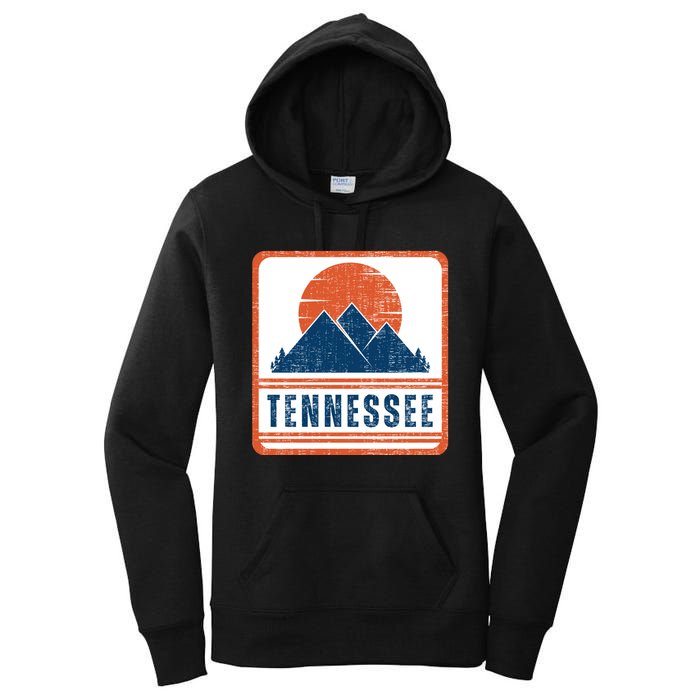 Retro Vintage Tennessee USA Mountain Gift For Men Women's Pullover Hoodie