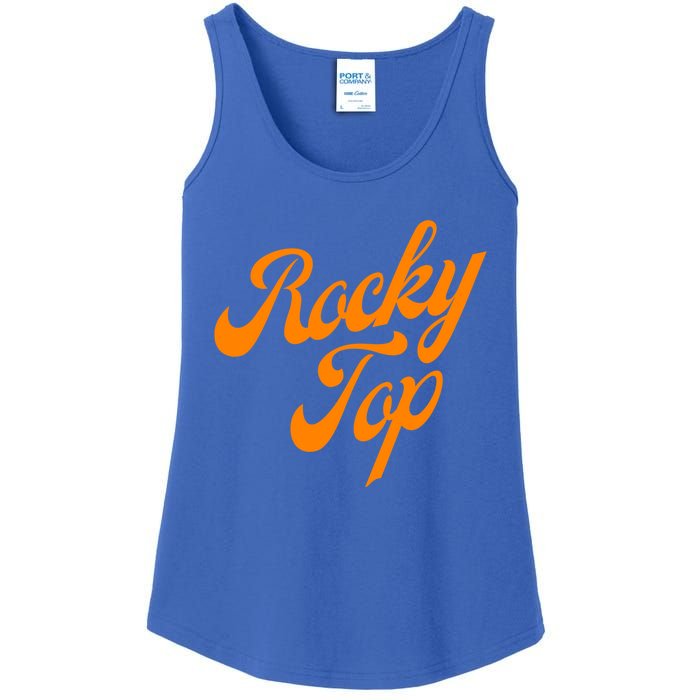 Retro Vintage Tennessee Orange Ladies Essential Tank