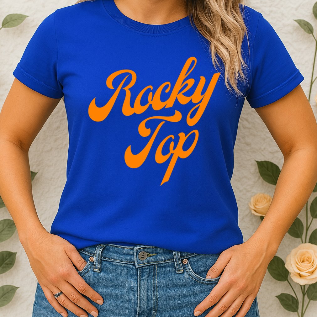 Retro Vintage Tennessee Orange Womens T-Shirt