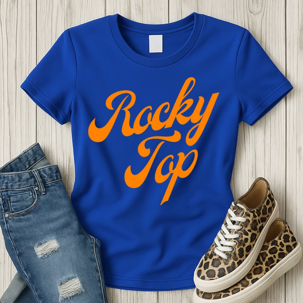 Retro Vintage Tennessee Orange Womens T-Shirt