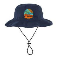 Retro Vintage Tropical Not Today Satan Not Today Bucket Hat