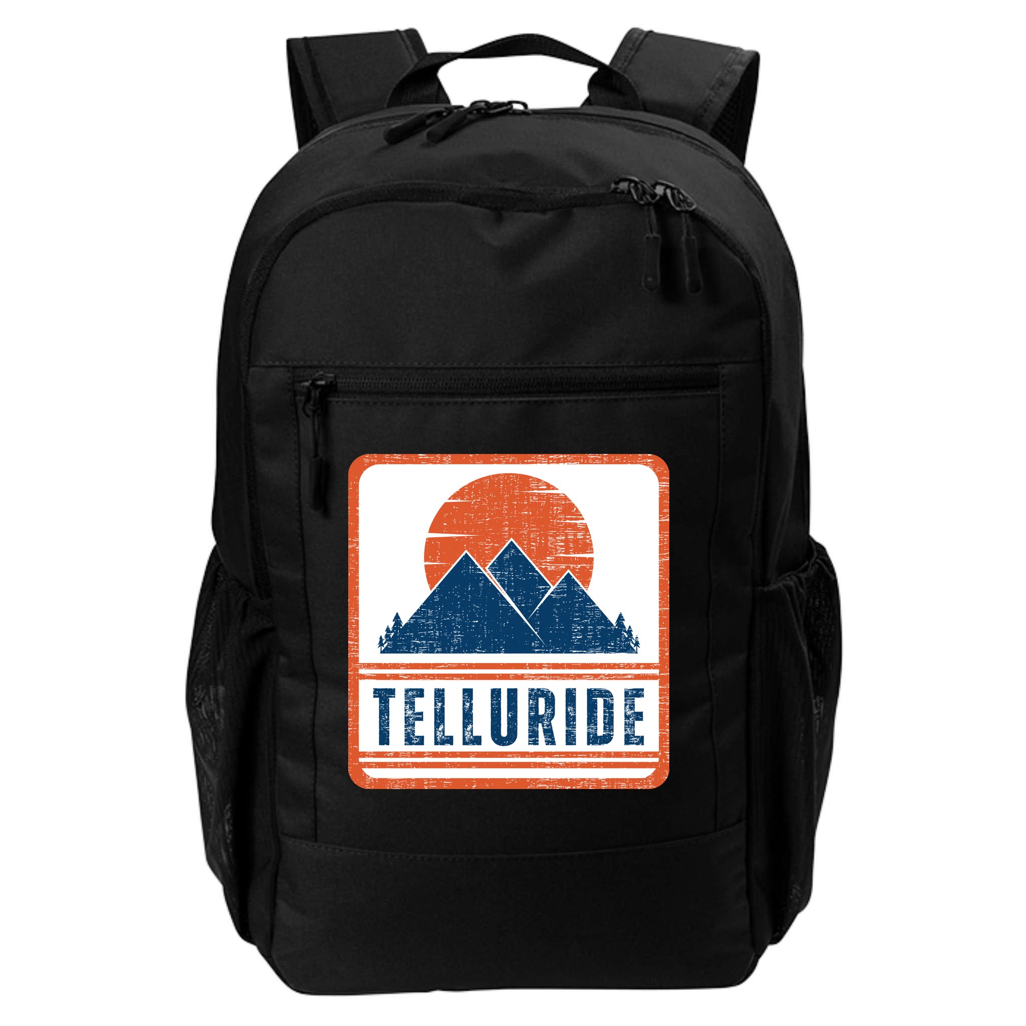Retro Vintage Telluride Colorado USA Mountain Gift For Men Backpack