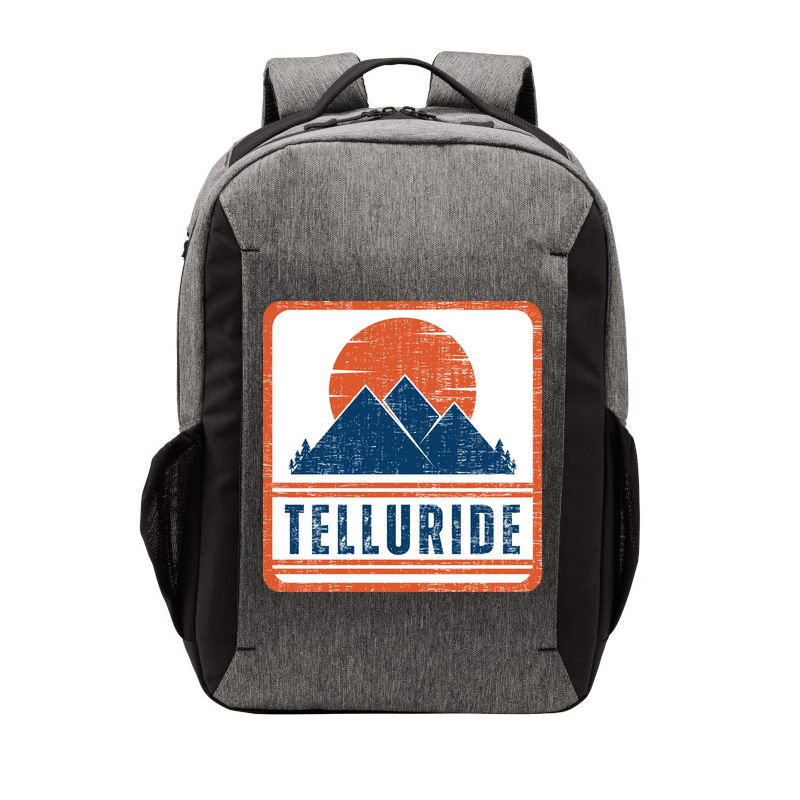 Retro Vintage Telluride Colorado USA Mountain Gift For Men Vector Backpack