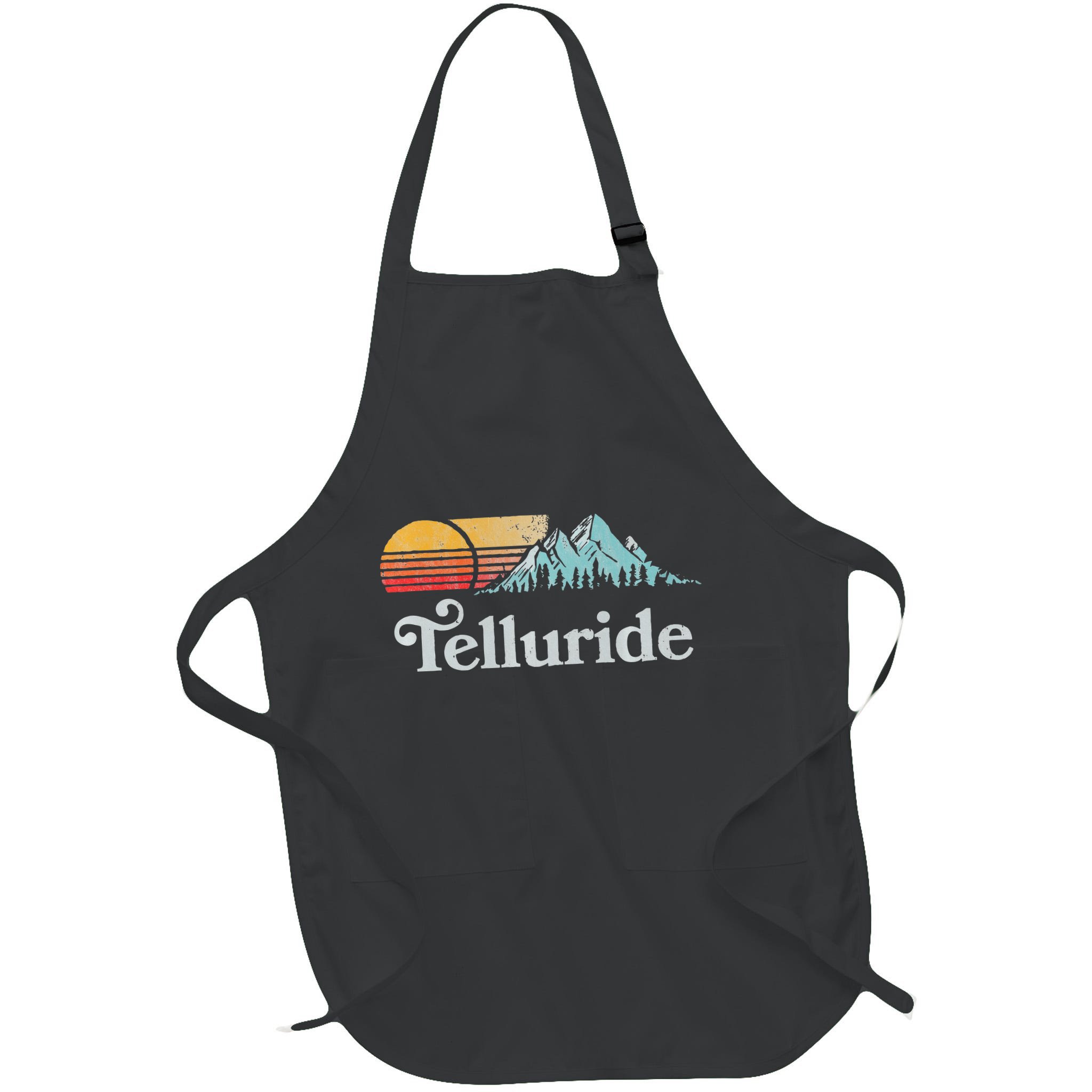 Retro Vibe Telluride Colorado Vintage Style Sun Apron