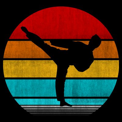 Retro Vintage Taekwondo T-Shirt