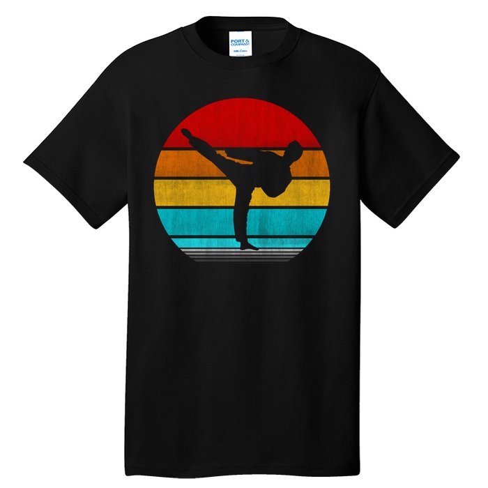 Retro Vintage Taekwondo Tall T-Shirt