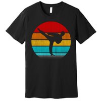 Retro Vintage Taekwondo Premium T-Shirt