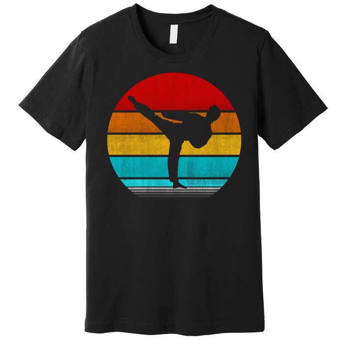 Retro Vintage Taekwondo Premium T-Shirt