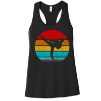 Retro Vintage Taekwondo Women's Racerback Tank