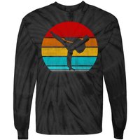 Retro Vintage Taekwondo Tie-Dye Long Sleeve Shirt