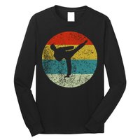 Retro Vintage Taekwondo Long Sleeve Shirt