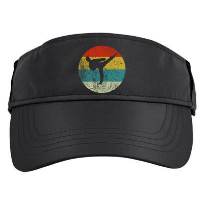 Retro Vintage Taekwondo Adult Drive Performance Visor