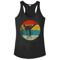 Retro Vintage Taekwondo Ladies PosiCharge Competitor Racerback Tank