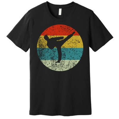 Retro Vintage Taekwondo Premium T-Shirt