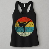 Retro Vintage Taekwondo Womens Tank Top
