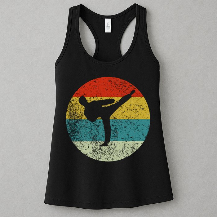 Retro Vintage Taekwondo Womens Tank Top
