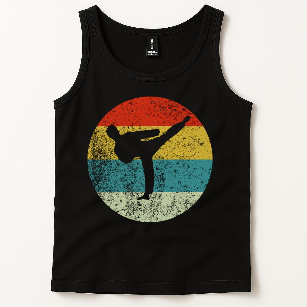 Retro Vintage Taekwondo Tank Top