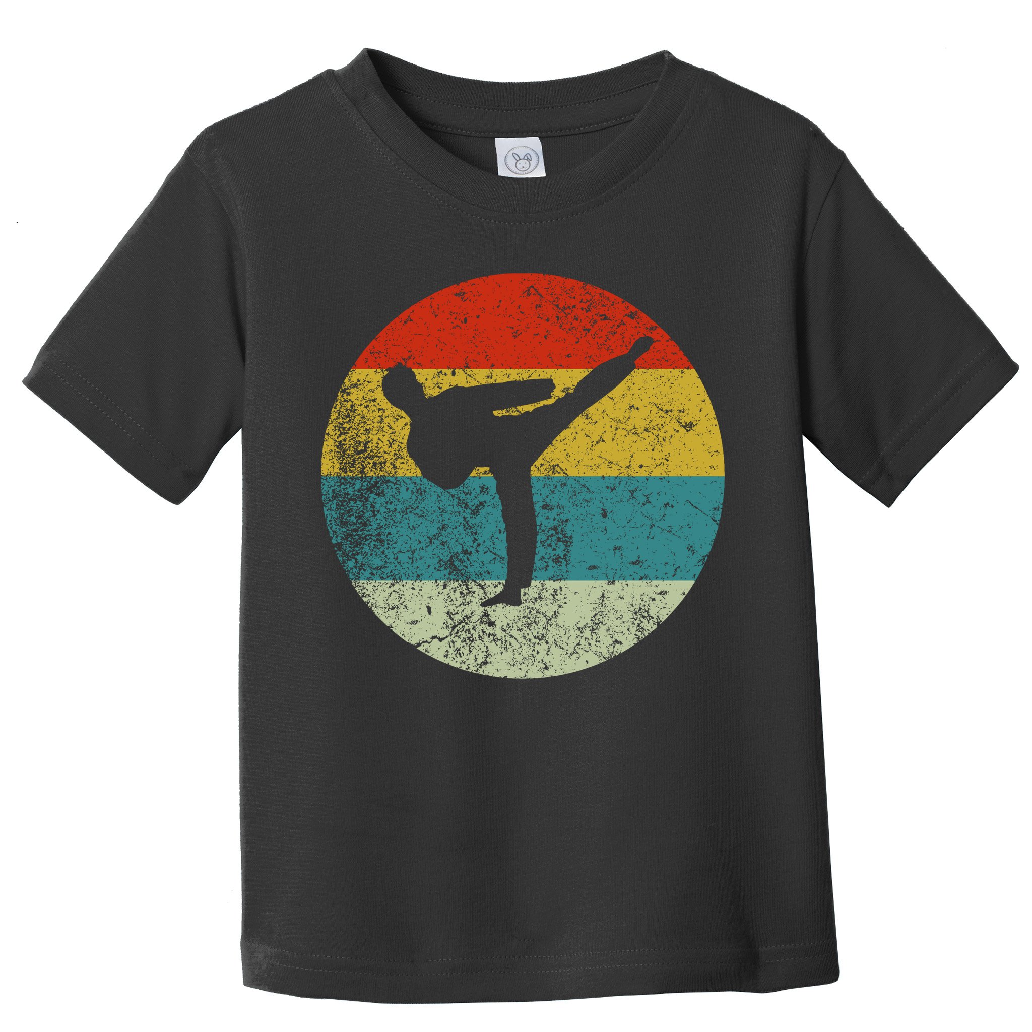 Retro Vintage Taekwondo Toddler T-Shirt