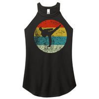 Retro Vintage Taekwondo Women's Perfect Tri Rocker Tank