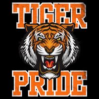 Retro Vintage Tiger Pride Tiger Mascot School Sports Team T-Shirt