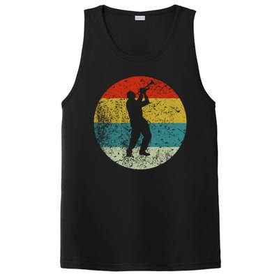 Retro Vintage Trumpet PosiCharge Competitor Tank