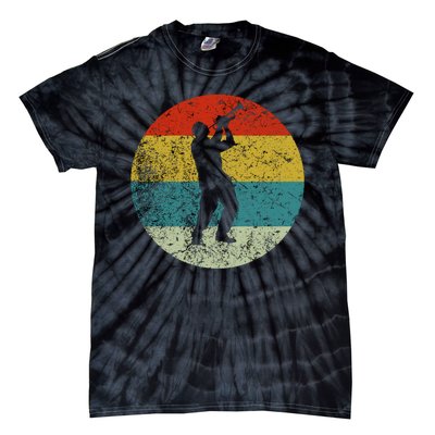 Retro Vintage Trumpet Tie-Dye T-Shirt