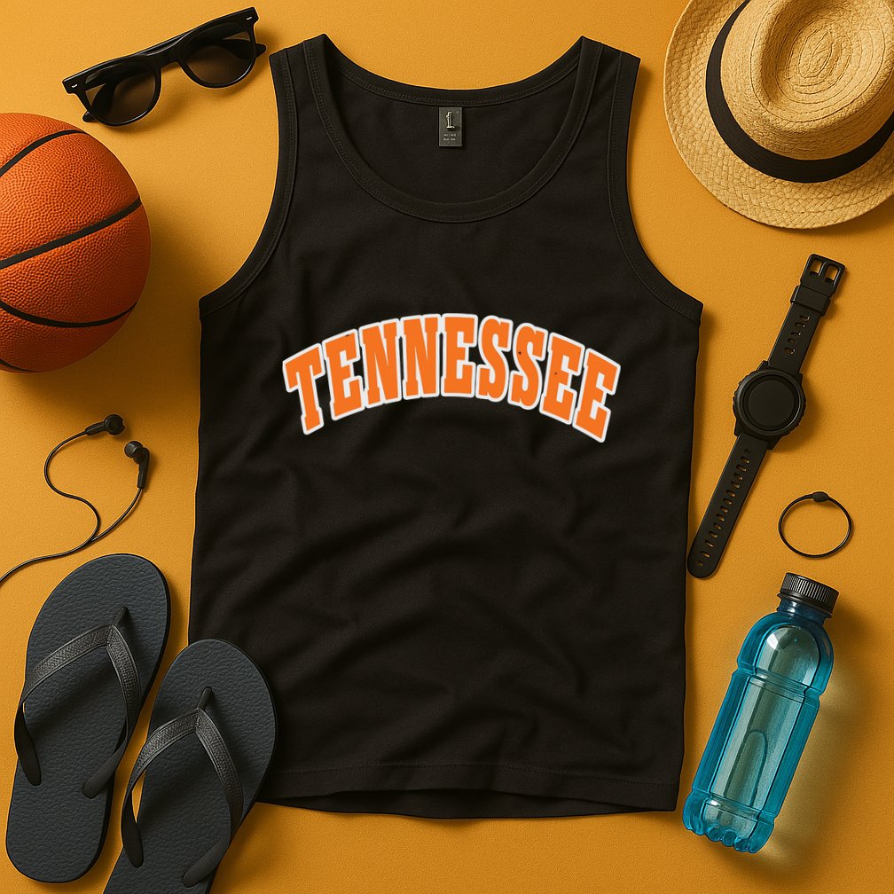 Retro Vintage Tennessee State Souvenir Gift Of Oklahoma Tank Top