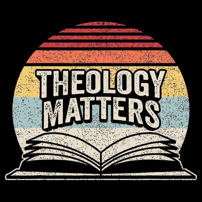 Retro Vintage Theology Matters Reformed Christian Toddler T-Shirt