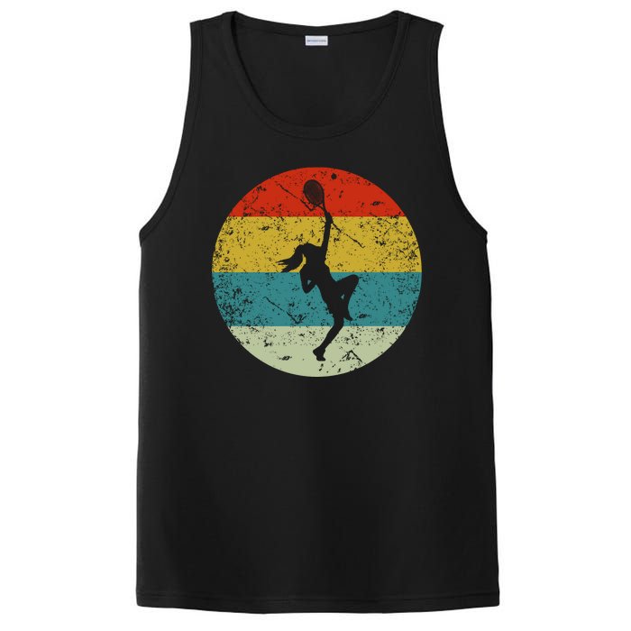 Retro Vintage Tennis PosiCharge Competitor Tank