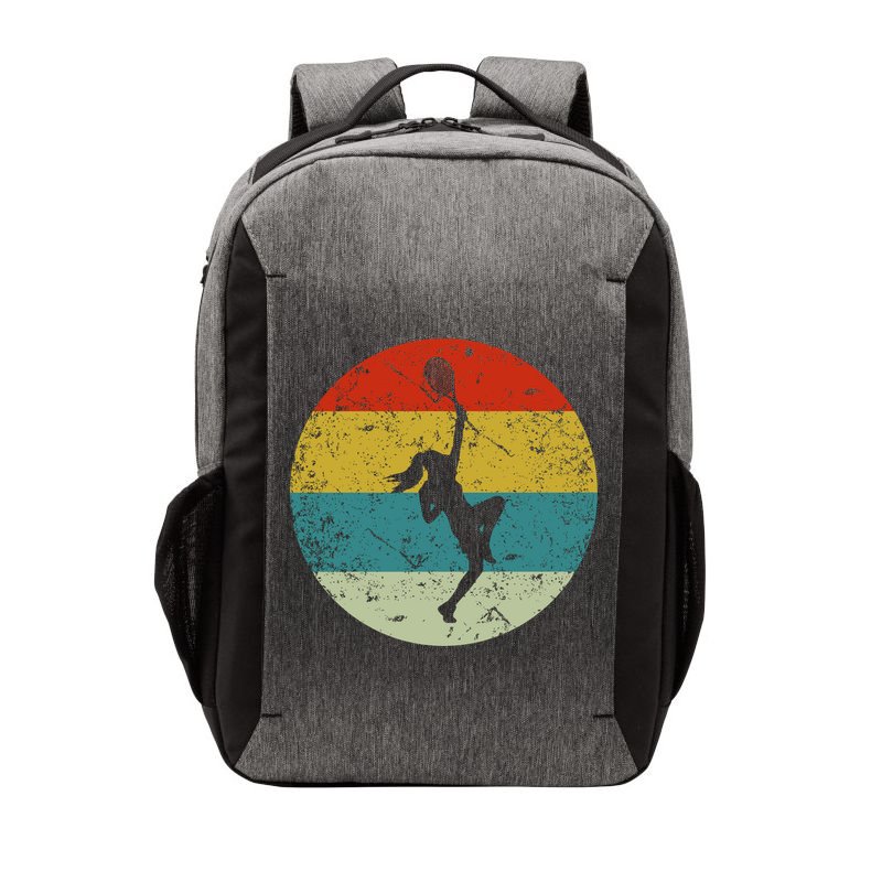 Retro Vintage Tennis Vector Backpack
