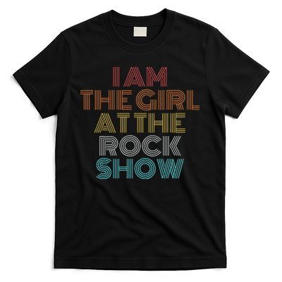 Retro Vintage The Girl At The R.O.C.K Show T-Shirt