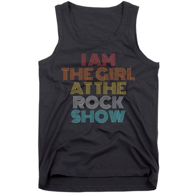Retro Vintage The Girl At The R.O.C.K Show Tank Top