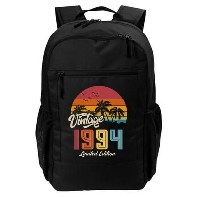 Retro Vintage Tropical Palm Trees Limited Edition 1994 30th Birthday Backpack