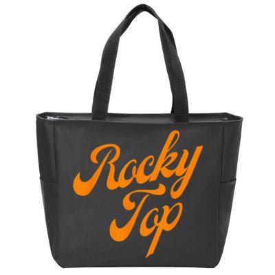 Retro Vintage Tennessee Orange Zip Tote Bag